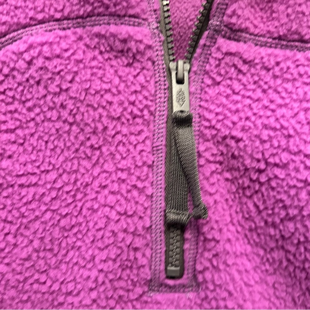 FP Movement Purple Hit The Slopes 1/4-zip Pullover fleece Sherpa size XS $168 - Picture 6 of 8